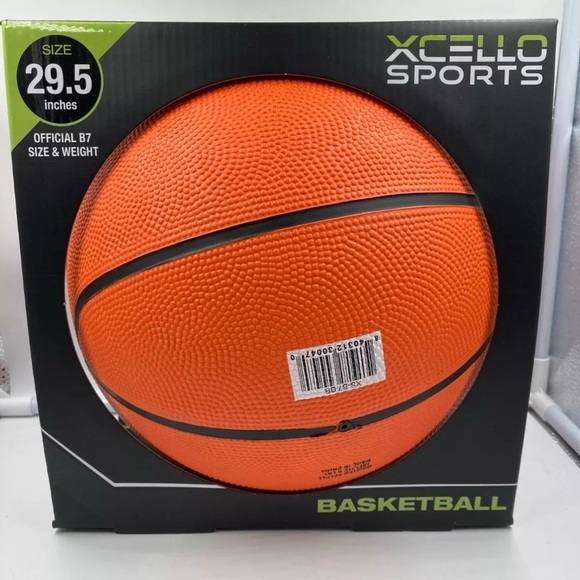 XCello Sports 29.5 Inches Basketball Official B7 Size & Weight - Picture 2 of 2
